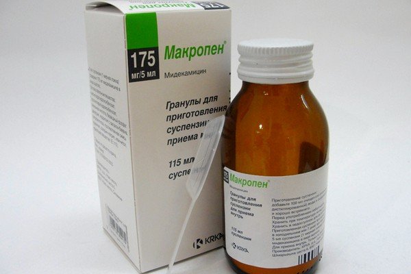 Макропен относится к макролидной группе противомикробных препаратов