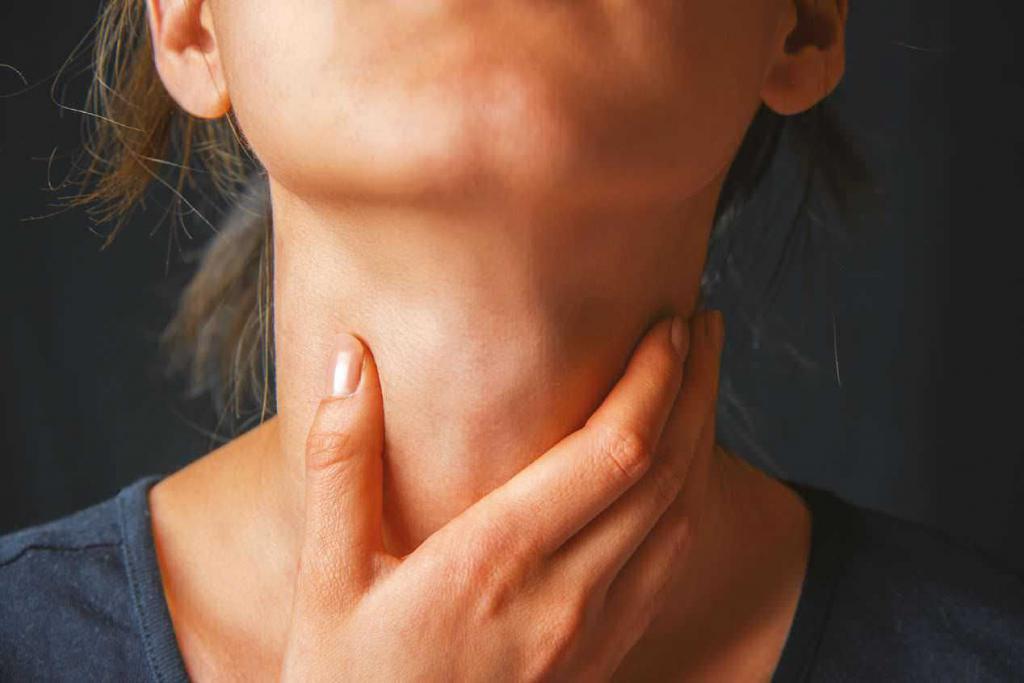 аллергическая боль в горле и кашель