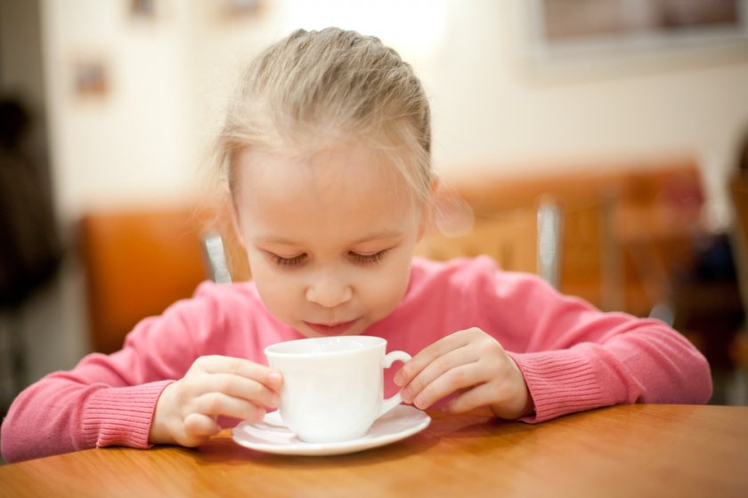Имбирный чай с куркумой для ребёнка