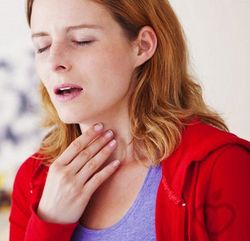 лечение кровяных прожилок в горле