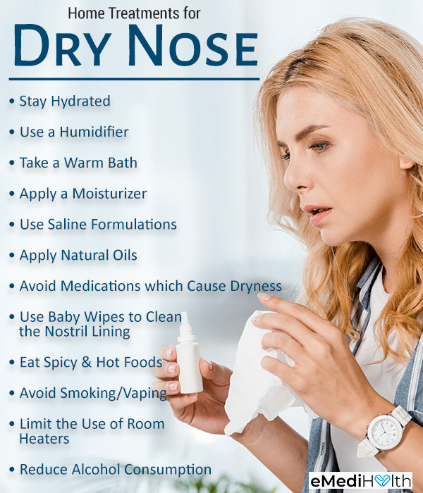self care for dry nose