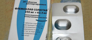 Таблетки флемоклава - как принимать антибиотик