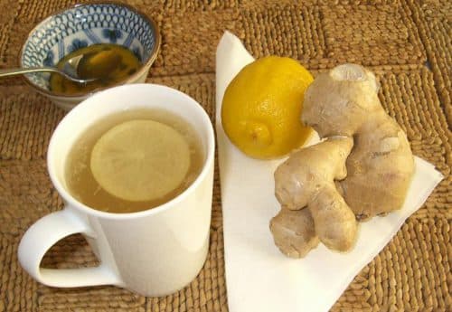 классический чай с имбирем от простуды