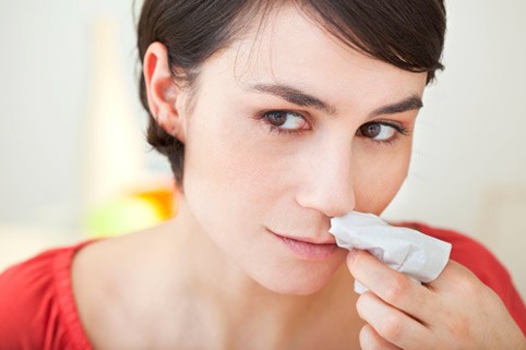 Как остановить сильное носовое кровотечение