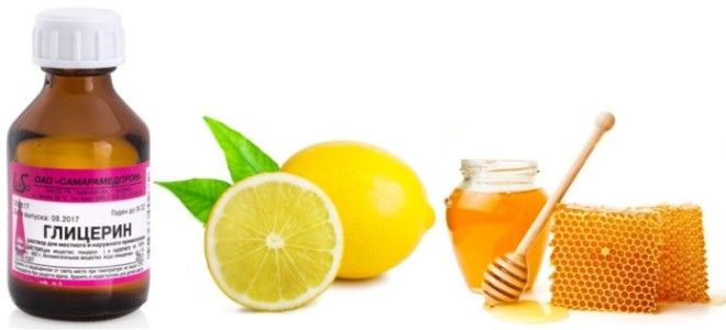 рецепт от кашля глицерин лимон мед