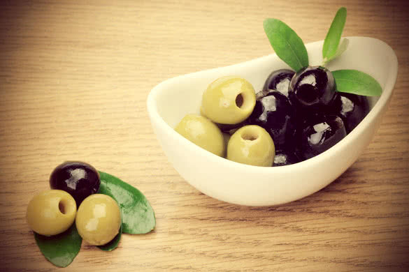 Olive Leaf and Olives