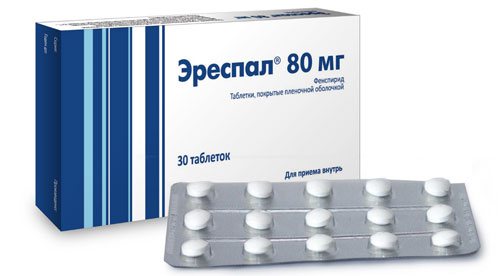 Таблетки Эреспал 80 мг 30 шт